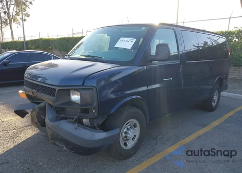 2009 Chevrolet Express 2500 Ls z USA, uszkodzony, nr VIN 1GNGG25K591157893